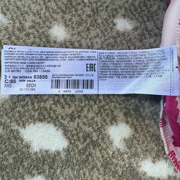 Mango Printed Pleated Skirt XXS - Picture 6 of 6